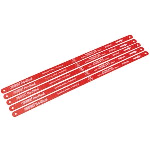 Draper 300MM Hacksaw Blades - Card of 5 - RL-HSB