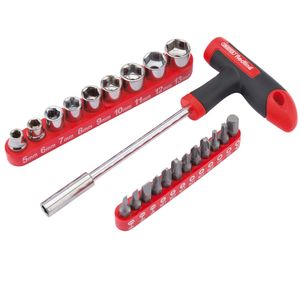 Draper T Handle Driver with Sockets and Bits Set (22 Piece) - RL-SBS/SG