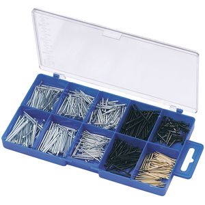Draper 485 Piece Nail and Pin Assortment - HW12