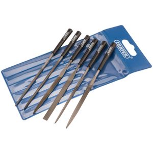 Draper 6 Piece 140MM Needle File Set - 4883/6D