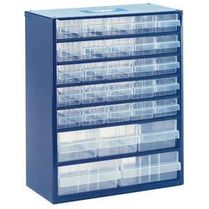 Draper Expert 30 Drawer Storage Organiser - QC30A