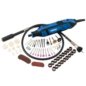 Draper 180W Rotary Multi Tool Kit (113 Piece) - MT180D111