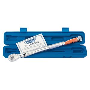 Draper Expert 1/2&quot; Square Drive Precision Torque Wrench - EPTW50-180