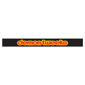 Demon Tweeks Red/Yellow Windscreen Sunstrip 1255mm x 125mm