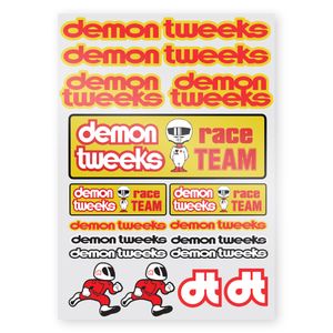 Demon Tweeks Retro Sticker Sheet