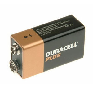 Duracell 9v PP3 battery
