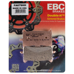EBC Brakes Double-H Series Sintered Motorcycle Brake Pads