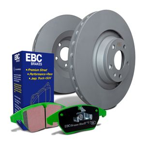 EBC Brakes OE Replacement Discs and Greenstuff Pads Kit