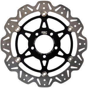 EBC Brakes Vee-Series Black Hub Motorcycle Brake Disc