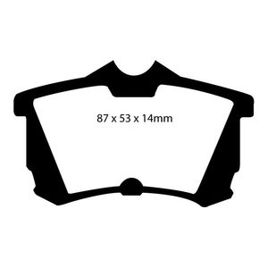 EBC Brakes Ultimax Replacement Brake Pads