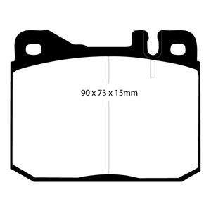 EBC Brakes Yellowstuff Performance Brake Pads