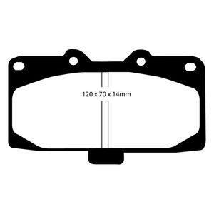 EBC Brakes Bluestuff NDX Brake Pads
