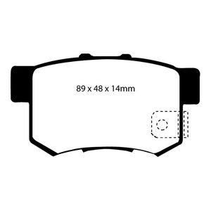 EBC Brakes Yellowstuff Performance Brake Pads