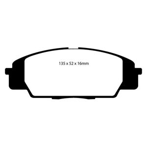 EBC Brakes Yellowstuff Performance Brake Pads