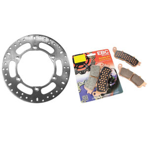 EBC Brakes Motorcycle Disc & Double H Sintered Pad Brake Kit