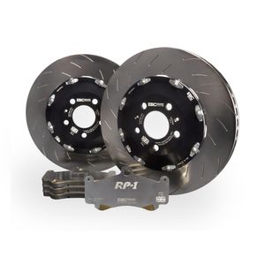 EBC Brakes P2DK 2 Piece Fully Floating Disc Kit With RP-1 Pads