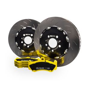 EBC Brakes P2DK 2 Piece Fully Floating Disc Kit With Yellowstuff Pads