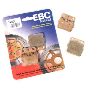 EBC Brakes R Series Heavy Duty Sintered Motorcycle Brake Pads
