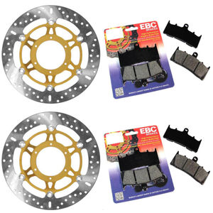 EBC Brakes Motorcycle X Disc & Organic Pad Brake Kit
