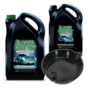 Evans Classic Cool 180° Waterless Engine Coolant - Conversion Kit With FREE Drain Pan