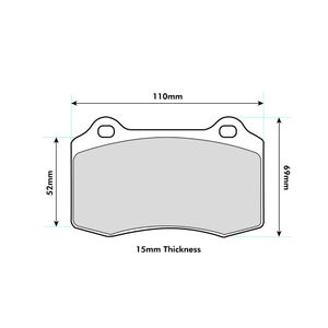 Ferodo DS3000 Brake Pads