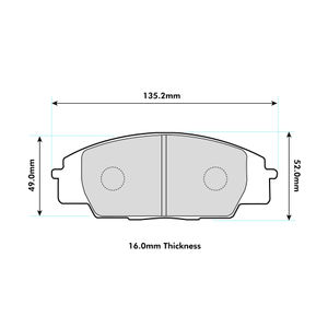 PBS Brakes ProRace Brake Pads
