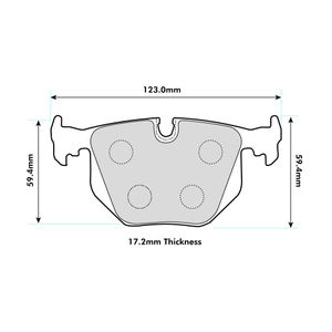 PBS Brakes ProTrack Brake Pads