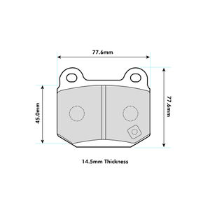 PBS Brakes ProRace Brake Pads