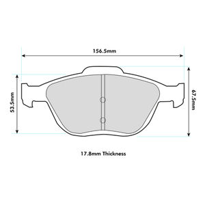PBS Brakes ProTrack Brake Pads