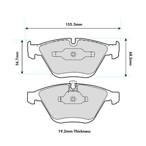 Endless MA45B Brake Pads