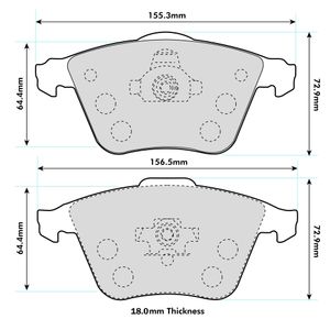 PBS Brakes ProRace Brake Pads