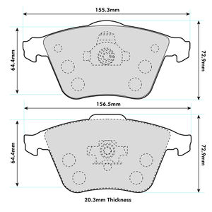 PBS Brakes ProTrack Brake Pads