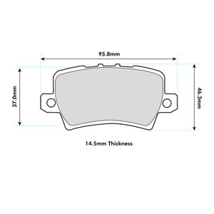 PBS Brakes ProTrack Brake Pads