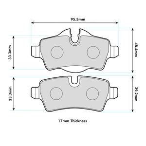 PBS Brakes ProTrack Brake Pads