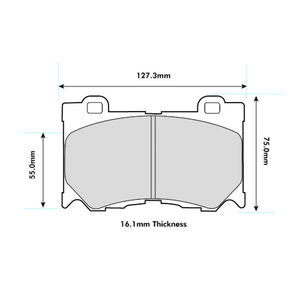 PBS Brakes ProRace Brake Pads