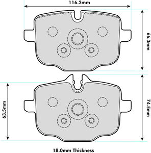 PBS Brakes ProTrack Brake Pads