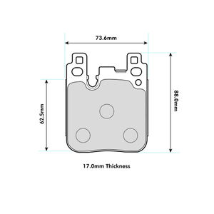 Mintex MRM1801 Brake Pads
