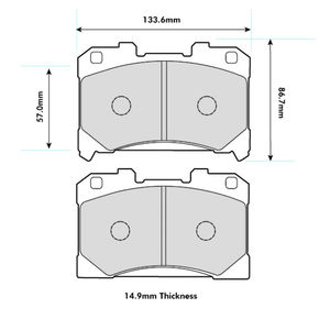 Endless MX72 Brake Pads