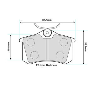 PBS Brakes ProRace Brake Pads