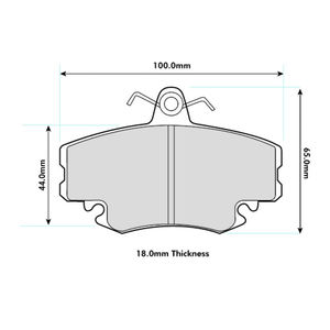 PBS Brakes ProRace Brake Pads