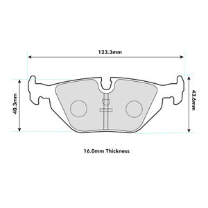 PBS Brakes ProTrack Brake Pads