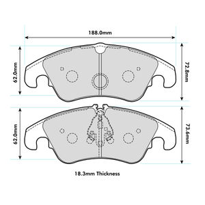PBS Brakes ProTrack Brake Pads