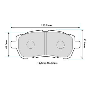 PBS Brakes ProRace Brake Pads