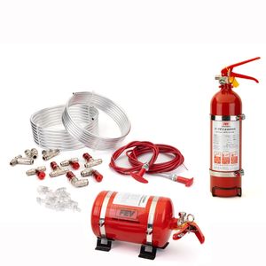 FEV F-TEC 3.5 Litre Mechanical Fire Extinguisher Rally Package - Steel Bottle