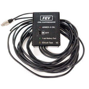 FEV Carbon Look Control Box For Electronic Fire Extinguishers
