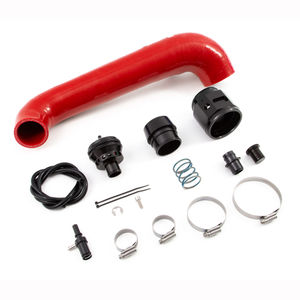 Forge Blow Off Valve With Fitting Kit With Red Silicone Hose