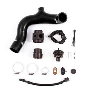 Forge Blow Off Valve With Fitting Kit With Black Silicone Hose