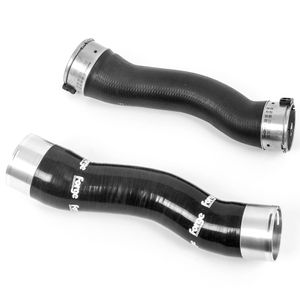Forge Set of Black Silicone Turbo to Intercooler Hoses