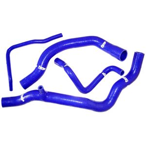Forge Set of 6 Black Silicone Coolant Hoses