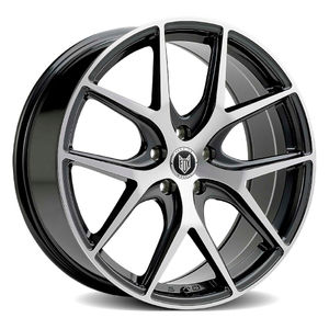 Fox Wheels Alpha Alloy Wheels In Zinc Polish Face Set Of 4